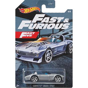 Hot Wheels Fast & Furious Arabalar Corvette Grand Sport