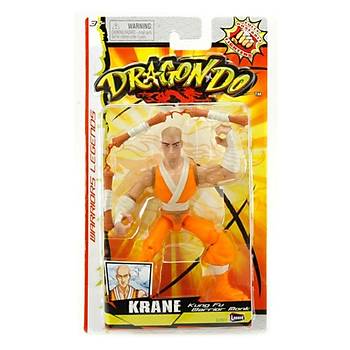 Dragon-Do Ustalar Tekli Figr 15 Cm ampiyon Dv Krane Kung Fu Warrior Monk