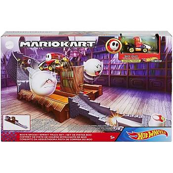 Hot Wheels Mario Kart lgn Yaratklar Oyun Seti Boo's Spooky Sprint