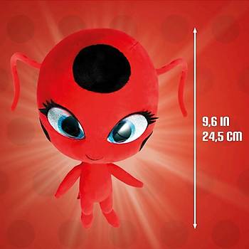 Miraculous Uur Bcei Kwami 24 Cm Pelu Tikki