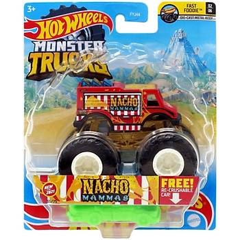 Hot Wheels Monster Trucks Arabalar 1:64 Nacho Mammas