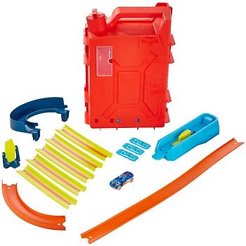 Hot Wheels Track Builder Unlimited Benzin Bidonu Akrobasi Seti