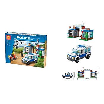 Wange Police 411 Para Polis Serisi Orman Polis Merkezi
