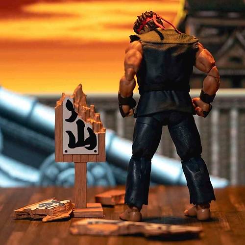 Jada Street Fighter II Deluxe Figr Evil Ryu