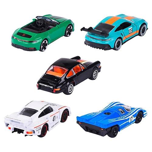 Majorette 5'li Giftpack Porsche Edition