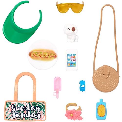Barbie'nin Son Moda Aksesuarlar Sunday Funday