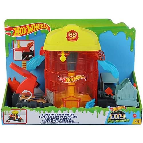 Hot Wheels Tekerlekli Yar Dnyas Sper tfaiye Maceras tfaiye Oyun Seti