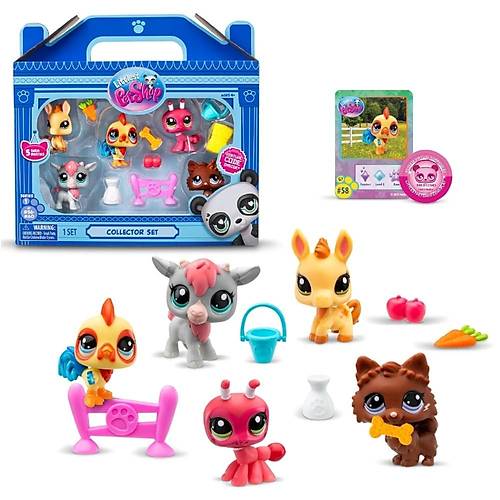 Littlest Pet Shop Miniler 5'li Figr Seti S1 Miniler iftlikte