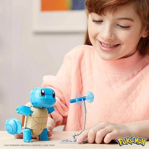 MEGA Pokemon Figrler GYH00 Squirtle | 7 Ya ve zeri ocuklar in
