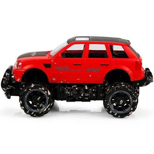 Crazon 1:18 Uzaktan Kumandal 4x4 Crazy Off-Road Araba 2.4 Ghz USB arj Krmz
