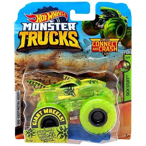 Hot Wheels Monster Trucks Arabalar 1:64 Shark Wreak