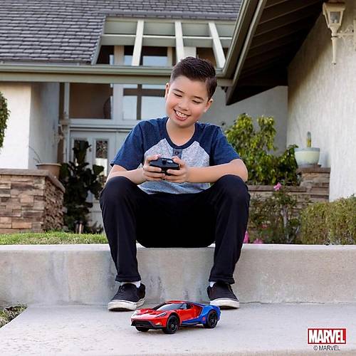 Jada 1:16 Rc Marvel Spider-Man 2017 Ford GT 2.4 Ghz Usb arj 28 Cm