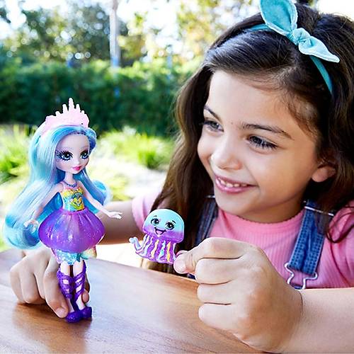 Enchantimals Popler Karakter Bebekler Jelanie Jellyfish ve Stingley