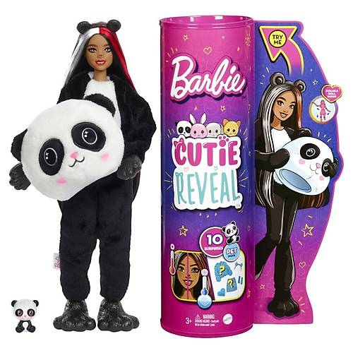 Barbie Cutie Reveal Bebekler 1. Seri Panda