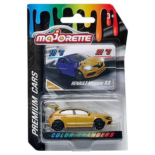 Majorette Color Changers 222F-2 Renault Megane R.S.