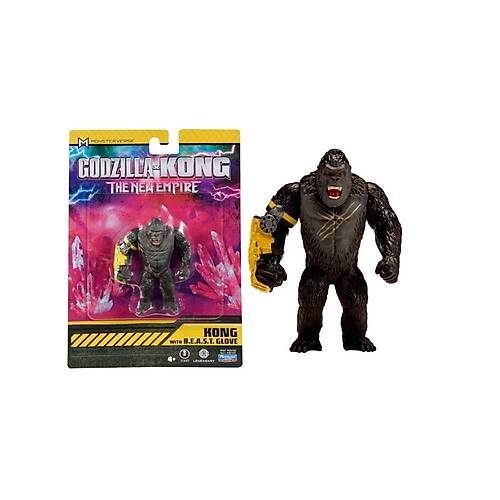 Godzilla X Kong Mini Figr 8 Cm MN301000 Kong With B.E.A.S.T. Glove | Koleksiyonluk Film Figr
