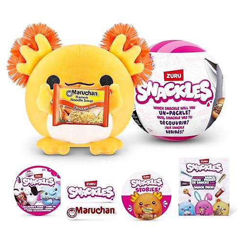 Snackles Aburcubur Srpriz 12 Cm Pelu