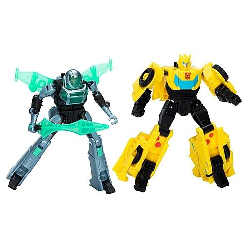 Transformers Earthspark Combiner Figr F8439 Bumblebee + Mo Malto | Birleen Aksiyon Figr Seti