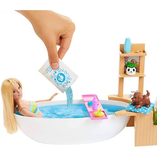 Barbie Wellness Barbie'nin Spa Gn Oyun Seti