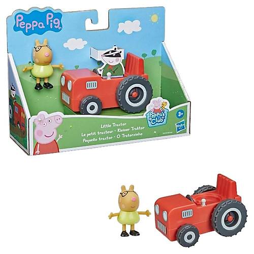 Peppa Pig Tekli Figr ve Ara Little Tractor