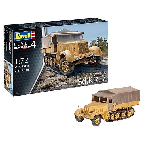 Revell 1:72 Sd Kfz 7 Late Production