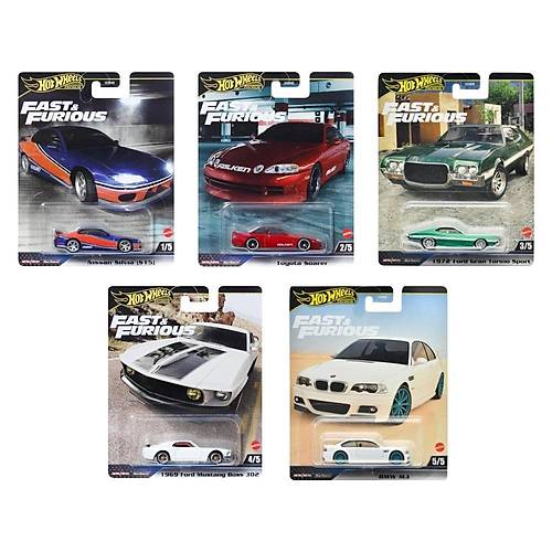 Hot Wheels Premium Arabalar HNW46-979F Fast & Furious