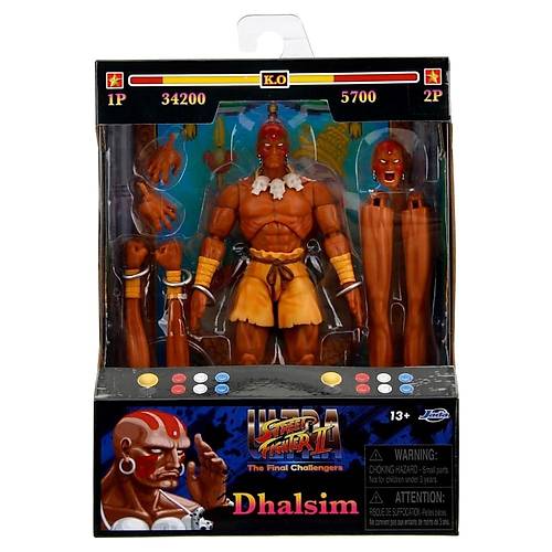 Jada Street Fighter II 15 Cm Figrler Dhalsim