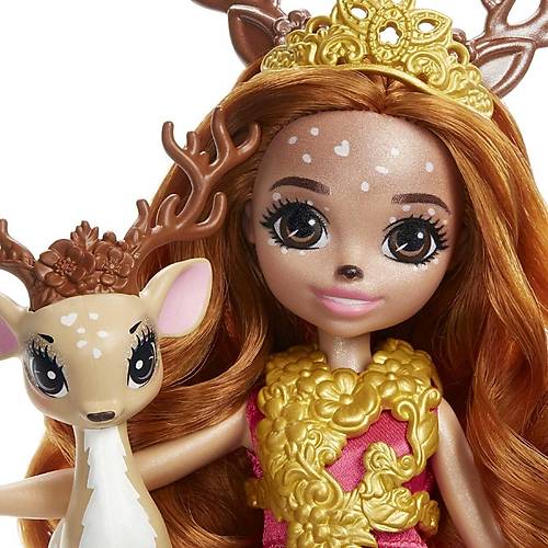 Enchantimals Royal Grkemli Bebekler Queen Daviana & Grassy