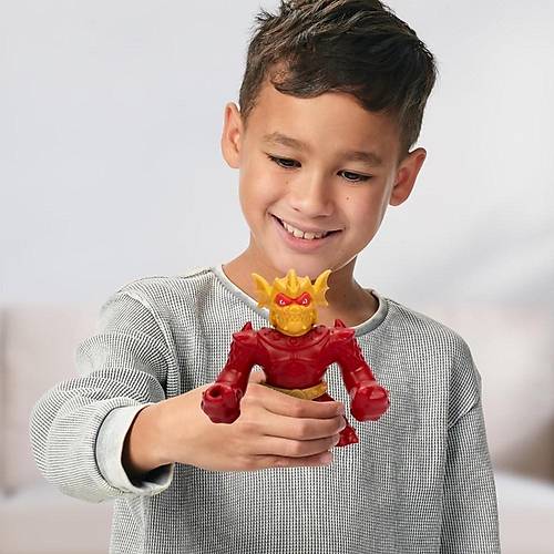 Heroes of Goo Jit Zu Stretch Tekli Paket Blazagon Benzersiz Goo Dolgu, Boyutlarnn 3 Katna Kadar U