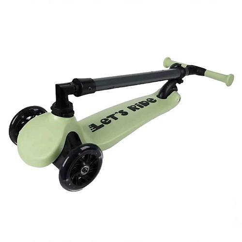 Let's Ride 3 Tekerlekli Katlanabilir Ikl Scooter Yeil