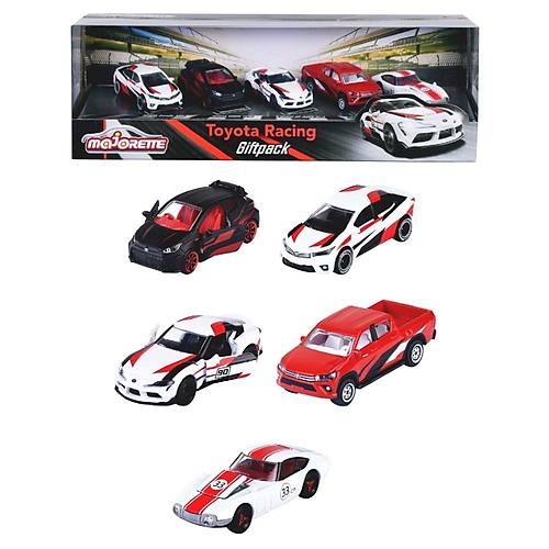 Majorette 5'li Giftpack Toyota Racing