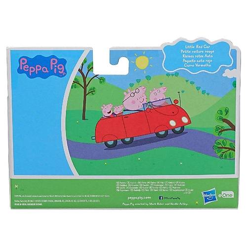 Peppa Pig Tekli Figr Ve Ara Little Red Car