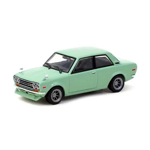 Tarmac 1:64 Datsun 510 Light Green T64R-052-GR