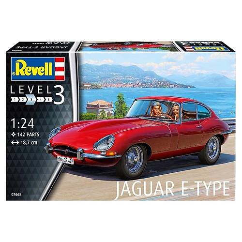 Revell 1:24 Jaguar E Type Coupe