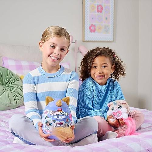Rainbocorns Kittycorn S3 Srpriz Paket Lilly Pelu Oyuncak, Slime, Spriz Yumurta, 3+ Ya ve zeri 