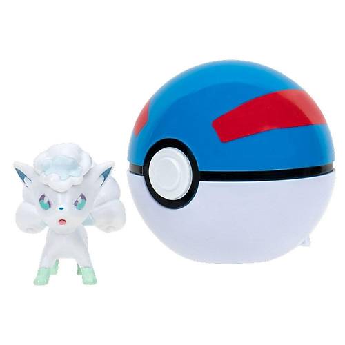 Pokemon Clip 'N' Go Alolan Vulpix & Great Ball