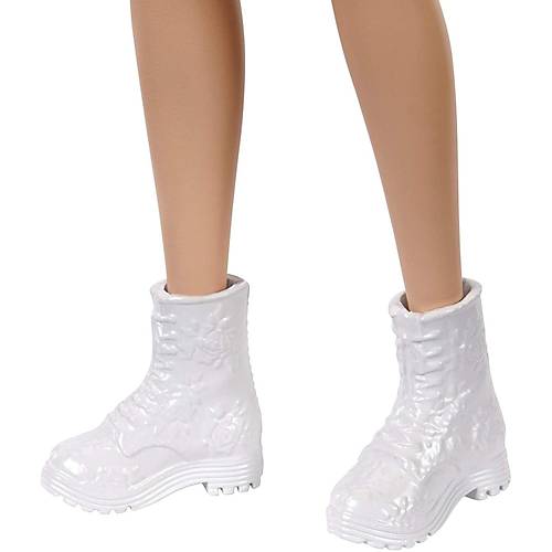 Barbie Byleyici Parti Bebekleri Turuncu Elbiseli