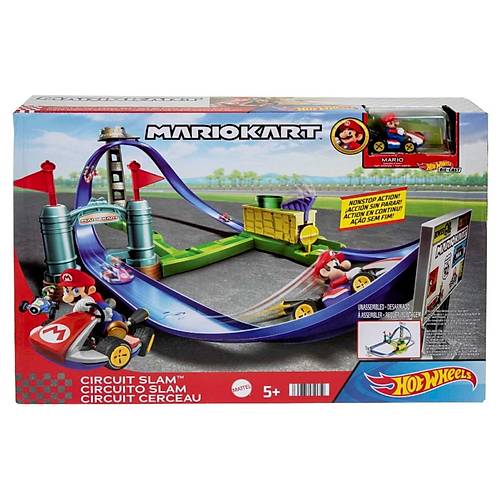 Hot Wheels Mario Kart Keskin Dnler Pist Seti