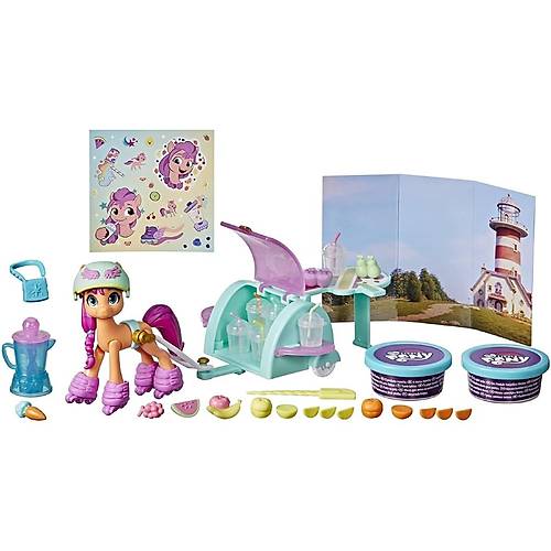 My Little Pony Yeni Bir Nesil Film Oyun Seti Sunny Starscout ve Smoothie Dkkan