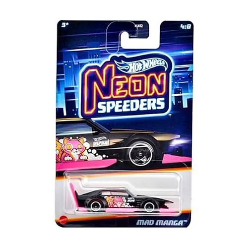 Hot Wheels Neon Yarlar Temal Arabalar JBY95 Neon Speeders Mad Manga