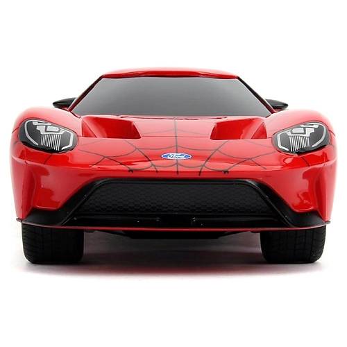 Jada 1:16 Rc Marvel Spider-Man 2017 Ford GT 2.4 Ghz Usb arj 28 Cm