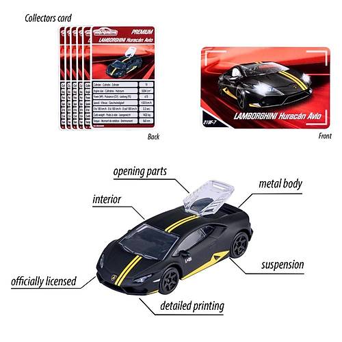 Majorette Premium Cars 219F-7 Lamborghini Huracan Avio