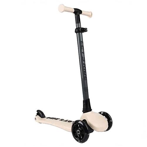 Let's Ride 3 Tekerlekli Katlanabilir Ikl Scooter Bej
