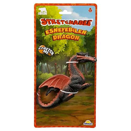 Crazoo Stre Ejderhalar Siyah Turuncu Kanatl