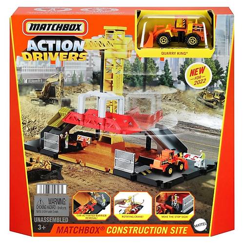 Matchbox Aksiyon Srcleri Oyun Seti naat Sahas