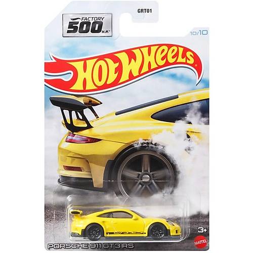 Hot Wheels Factory 500 Hp Porsche 911 GT3 RS