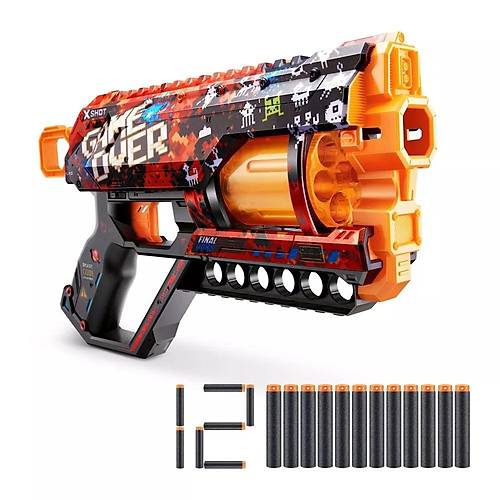 X-Shot Skins Griefer 12 Mermili Snger Dart Atan Silah 32 Cm Game Over