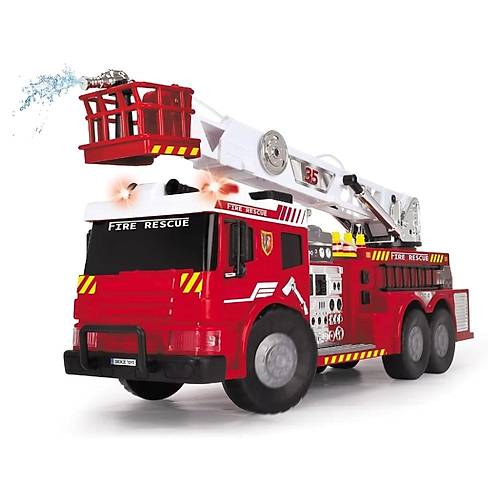 Dickie RC Aerial Ladder Truck Uzaktan Kumandal tfaiye Arac  Sesli, Ikl, Su Pskrtmeli, 62 cm