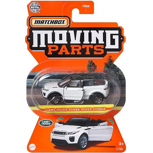 Matchbox 1:64 Moving Parts Arabalar Land Rover Range Rover Evoque