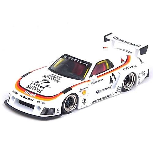 Inno64 1:64 Scale Mazda RX7 LB-Super Silhoutte 41 Slammed